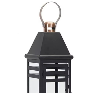 Wholesale Bulk Selling Handmade Portable <b>Small</b> Size Metal Candle <b>Lantern</b> With Matt Black Finish <b>Lantern</b> for Wedding & Outdoor - Product Image 1