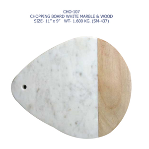 Tabla de Cortar de Lujo de Mármol y Madera Maciza, Plato Duradero para Preparación de Alimentos, Elegante Esencial de Cocina, Precio de Fábrica al por Mayor - Product Image 2