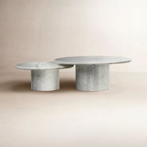 Hot Selling White Marble Coffee <b>Table</b> Luxury Square Center <b>Table</b> For Modern Living Room Furniture Design - Product Image 2