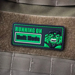 Custom Soft PVC Rubber <b>Patch</b> Hook And Loop <b>Morale</b> <b>Patch</b> Factory Direct Wholesale Price - Product Image 5