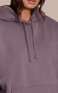 Men's High Quality Winter Streetwear Hoodie Custom Embroidery Plain Dyed Polyester/Cotton Fabric Fleece Breathable <b>Sweatshirt</b> - Product Image 3