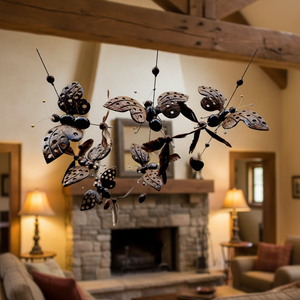 กระดิ่งลมไม้รูปสัตว์ วัสดุธรรมชาติ 100% แกะสลักด้วยมือ สไตล์สัตว์แบบดั้งเดิมและทันสมัย ผลิตในประเทศไทย ของขวัญ ของที่ระลึก - Product Image 1