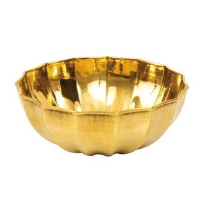 Bol décoratif en cuivre pur embossé, fait main, motif floral antique, de la collection Signature Metal Exports - Product Image 6