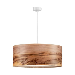 Mini-luminaire suspendu moderne en fer avec finition laiton antique et bande d'accentuation noire, idéal pour l'éclairage des îlots de cuisine et des salles à manger - Product Image 2