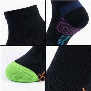Black Ankle <b>Socks</b> Breathable Knitted for <b>Running</b> Adults Summer Sport Wear - Product Image 3