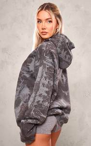 Fabricante de Ropa al por Mayor, Sudaderas con Capucha Personalizadas Extra Grandes de 340 Gsm, 100% Algodón, para Mujer, Invierno - Product Image 2