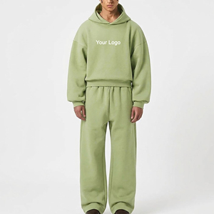 AARON GARMENTS ACCESSOIRES Survêtement 2 Pièces Oversize Tendance en Polyester/Coton de Haute Qualité – Le Plus Vendu - Product Image 1