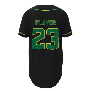Maillot de baseball Henley personnalisé d'été à manches courtes, 2 boutons, séchage rapide, avec logo personnalisé, nom et numéro du joueur - Product Image 2