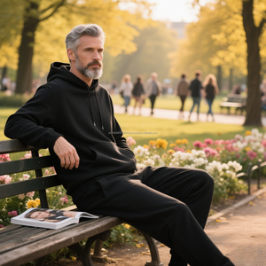 Chándales Deportivos Unisex de Alta Calidad, Fabricantes Personalizados, Sudaderas Extra Grandes de Algodón Sólido para Hombre - Product Image 3