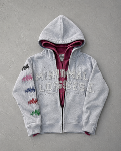 Custom <b>Pink</b> Pullover Hoodie <b>Men</b> Heavyweight Fleece <b>Sweatshirt</b> Premium Cotton Blend Casual Streetwear Winter Eco-Friendly Quick - Product Image 6