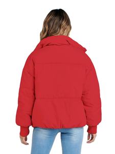 Veste matelassée personnalisée pour femmes Pas cher Prix Hommes Vestes en duvet matelassé de haute qualité Manteau en duvet léger 100% polyester pour femmes - Product Image 2