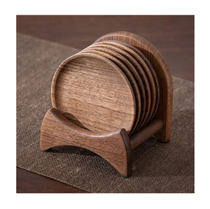 Premium Quality Wood Coaster Factory Cup <b>Mat</b> Bulk Eco-Friendly Modern Wood Coaster At Lowest Price - Product Image 4
