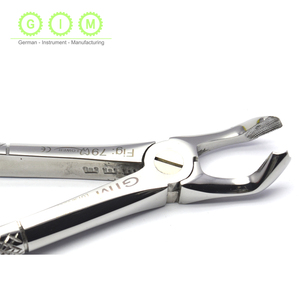 MELPEX BEAUTY INSTRUMENTS Pinzas de Extracción Dental de Acero Inoxidable 420 de Grado Quirúrgico con Acabado Espejo para Dientes Inferiores, Manuales, CE - Product Image 1