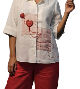 Stylish Women Shirt Premium Cotton Casual Wear Ladies White Shirt Comfortable Daily Wear Dress Bulk Supplier at Wholesale Price - Product Image 6