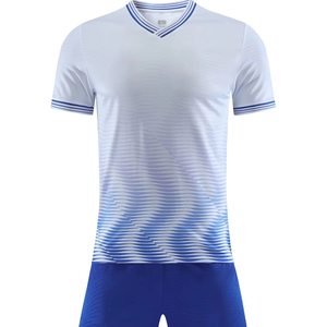 High Quality Soccer Jersey Set with Custom Printing Options - Product Image 1