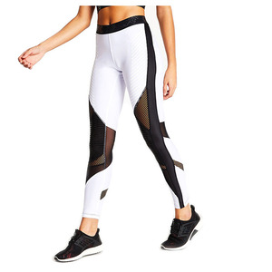 Leggings personalizados con logo, transpirables, elegantes, de cintura alta para mujer, material suave para entrenamiento, fitness y yoga. - Product Image 4