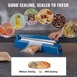 16 Inch Manual Heat Machine Impulse Sealer Adjustable Heating Mode ABS Shrink Wrap <b>Bag</b> Sealers for Plastic <b>Mylar</b> Induction PLC - Product Image 6