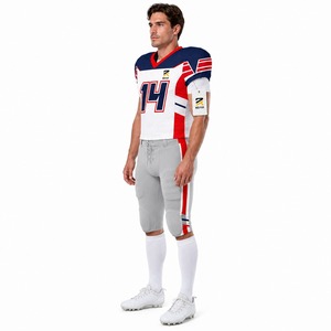 Uniforme de fútbol americano de alto rendimiento diseñado con tela premium para mayor velocidad, comodidad y confianza. Precio al por mayor. - Product Image 3