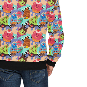 Sudaderas con Cremallera Estampadas Personalizadas al por Mayor para Hombre, Último Diseño en Ropa Masculina, Sudaderas Térmicas con Cremallera Completa Fortleo - Product Image 4
