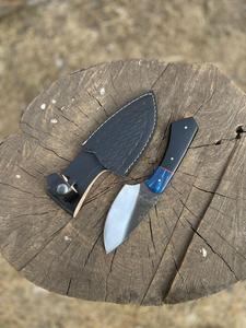 Cuchillo de Caza Sheepsfoot con Hoja de Acero al Carbono de Primera Calidad y Mango de Madera, Suministro Directo de Fábrica, MOQ Bajo, en Venta - Product Image 1