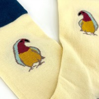 Calcetines Casuales de Jacquard Tejido de Alta Calidad OEM, 100% Algodón, Transpirables, Suaves, para Uso Diario, Diseño Divertido con Animales para Hombre y Mujer