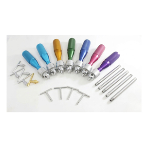 Juego de Instrumentos Ortopédicos para Cirugía Ósea, 7 Piezas, 16 cm, Acero Inoxidable, Manual - Product Image 1