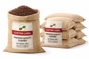 Clavos de olor enteros secos premium de Indonesia Sulawesi Tenggara, Grado AB, Bolsas PP de 25 kg, Marca Global Agro Komoditi, Mejor Precio, Mezclas de Especias - Product Image 2