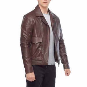 New Trending Fashion Custom Made Retro Style Motorcycle <b>Racing</b> <b>Jacket</b> Hot Sale Customer Logo Leather Fashion <b>Jackets</b> - Product Image 5