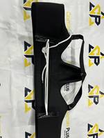 Protège-entrejambe de boxe Fly Boxing en cuir de vachette véritable, équipement de boxe unisexe, taille élastique, fermeture à lacets, mousse haute densité