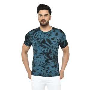 Camiseta Deportiva Tie Dye para Hombre, de la Mejor Calidad, Tendencia Clásica, Antiencogimiento, Manga Corta, Proveedor Directo de Pakistán - Product Image 1