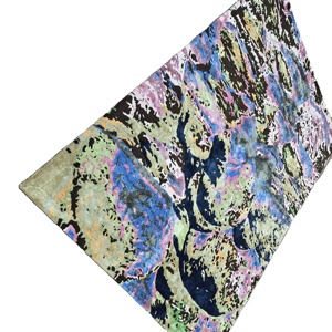 Alfombra moderna de lana/seda hecha a mano de lujo para sala de estar, dormitorio, Alfombra de lana de alta calidad hecha a mano - Product Image 1