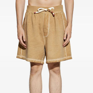 Shorts en molleton personnalisés en gros, 400 g/m², style streetwear délavé, pour les marques de streetwear américaines - Product Image 2