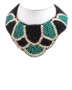 CRYSTAL CRAFT Boho Polymer Clay Choker Necklace Colorful African Vinyl Disc Beads Necklace Summer Beach Heishi - Product Image 3