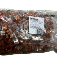 En stock Wagos Original 221-413 Connecteur de fil de cuivre PA66 Amplification à 3 pôles Application fonctionnelle