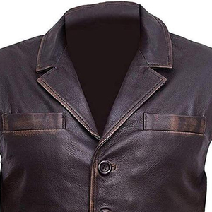 Chaleco de Cuero para Motociclista, Moda 2026, Alta Calidad, Invierno, Diseño Personalizado, Transpirable, Ropa Exterior para Hombre - Product Image 4