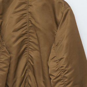 Chaqueta Bomber Reversible Impermeable Unisex, Estilo Casual Deportivo para Exteriores, con Cierre Frontal, Color Marrón Oscuro y Caqui - Product Image 4