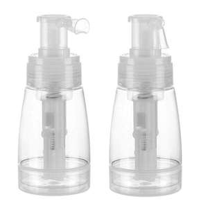 Travel High Quality Wholesale Baby Dry Loose Powder Pump Sprayer <b>Bottle</b> Screen Printing Refillable Portable Transparent <b>Plastic</b> - Product Image 4