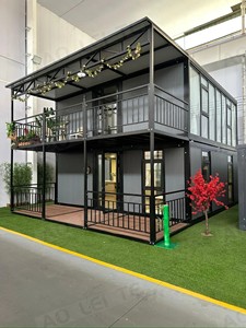 Sdoganamento casa prefabbricata a doppio strato espandibile casa Mobile piccolo ufficio a casa Mobile con porte <span class=keywords><strong>scorrevoli</strong></span> - Product Image 2