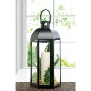 Classic Metal <b>Lantern</b> Set Rectangular Shape Durable Home Decoration Candle Holder for Indoor Outdoor Use - Product Image 5