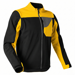 Nouvelle Veste Softshell Respirante de Haute Qualité pour Hommes, Entièrement Zippée, Hiver, Moto, Course, Couleurs Personnalisées, Équipe Personnalisée, Vente en Gros - Product Image 6