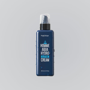 ครีมบำรุงผิวหน้าสำหรับผู้ชาย ผลิตภัณฑ์ความงามเกาหลี Purederm Homme Aqua Hydro All-in-One Cream 200 มล. ผลิตในเกาหลี เหมาะสำหรับทุกสภาพผิว - Product Image 3