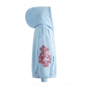 Sweat à capuche uni pour impression, broderie et vente en gros - Product Image 2