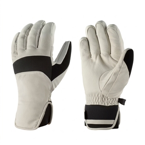 Gants de ski d'hiver pour enfants, design robuste et tendance, mitaines coupe-vent pour sports de neige en plein air, gants de ski à cinq doigts - Product Image 1