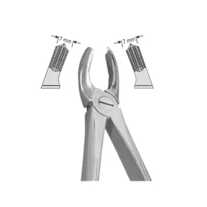 Implantes Dentales DENTRIC, Instrumentos Quirúrgicos Dentales con Patrón Estándar Inglés, Extraforceps para Dientes Centrales Superiores y Molares Superiores - Product Image 2