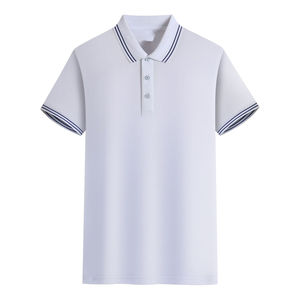 Camiseta de Algodón Piqué de Alta Calidad Personalizada para Hombre y Mujer, Estampado Sólido, Secado Rápido, Manga Corta, Uniforme de Oficina, Trabajo - Product Image 2