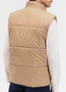 Fashionable Vintage Fleece Unisex Puffer Jacket Insulated Filling Breathable Quick Dry Waterproof Eco-Friendly Winter Front - Product Image 6
