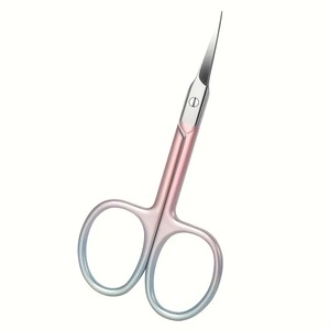 Ciseaux à cuticules professionnels en acier inoxydable et ciseaux de beauté, coupe-cuticules, coupe-ongles, lame incurvée pointue - Product Image 1