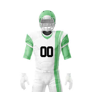 Uniformes de football américain pour hommes, haute qualité, couleur personnalisée, maille polyester respirante, vente en gros, service OEM - Product Image 2