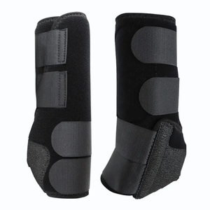 Botas de Protección de Neopreno para Caballos, Absorbentes de Impactos y Transpirables, Equipo de Equitación, Ropa Veterinaria Equina Personalizada - Product Image 1