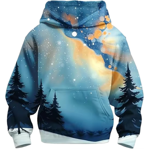 Sweat-shirts en molleton pour bébés garçons, 100% coton, décontractés, légers, respirants, pour le printemps, pulls pour jeunes - Product Image 1